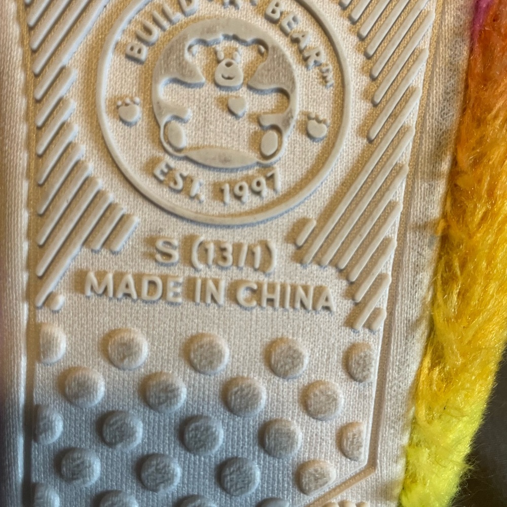Build a bear girl slippers size 13 - Picture 5 of 9